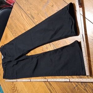 RAG & BONE Jeans Womens 24 BLACK NINA HIGH RISE ANKLE FLARE FLARED Preowned Used